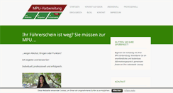 Desktop Screenshot of mpu-berlin.net